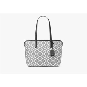 👜 Kate Spade Signature Spade Flower Tote | Black & White | Large